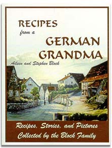 Order our German Cookbook Here