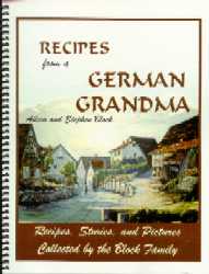 My German Cookbook 