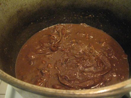 sauerbraten with gingersnap gravy