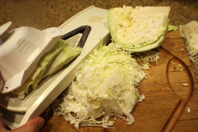 Wooden Cabbage Shredder Slicer Mandolin Large Vegetable Cutter